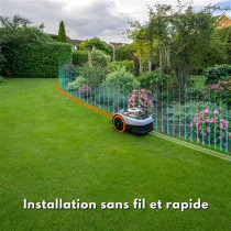 Robot tondeuse Navimow i105E 55 W Gris