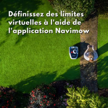 Robot tondeuse Navimow i105E 55 W Gris