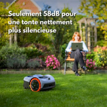 Robot tondeuse Navimow i105E 55 W Gris