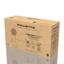 Ventilateur sur pied Rowenta Turbo Swift Silence QV5041F0 Bleu Gris