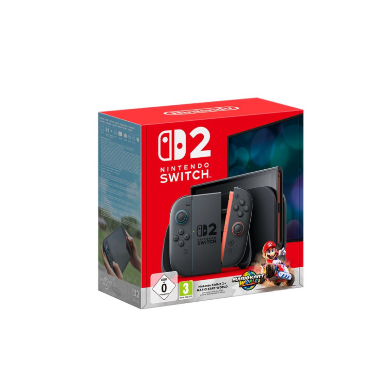 Pack Console Nintendo Switch 2 Noir + Mario Kart World Nintendo Switch 2