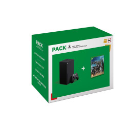 Pack Fnac Console Xbox Series X Noir + Monster Hunter Wilds