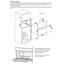 Micro-ondes combiné Thomson TCBI34BK 900 W Noir