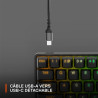 Clavier Gaming filaire Azerty SteelSeries Apex Pro Mini Noir
